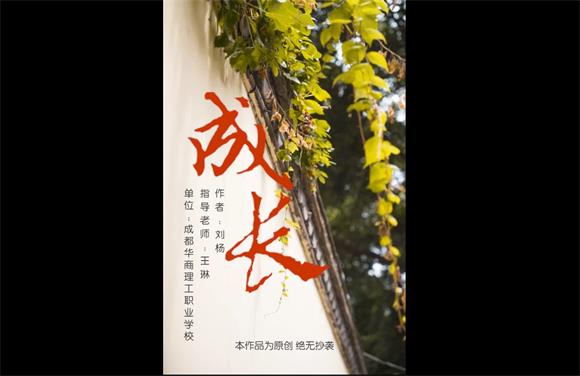 成都华商理工职业学校&mdash;&mdash;《成长》获奖微电影