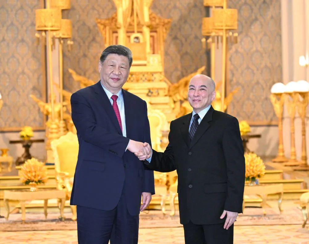 高清大图 | 习近平访问柬埔寨精彩图集